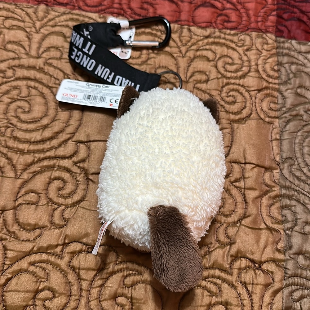 Grumpy Cat Mini Plush Clip - Picture 6 of 7